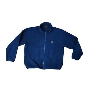 LL Bean Outdoors Blue Mens Fleece Large Regular